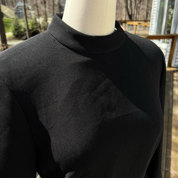 NWT Rachel Zoe Paola Tiered Crystal Embellished Crepe Black Maxi Gown Dress - Picture 8 of 10